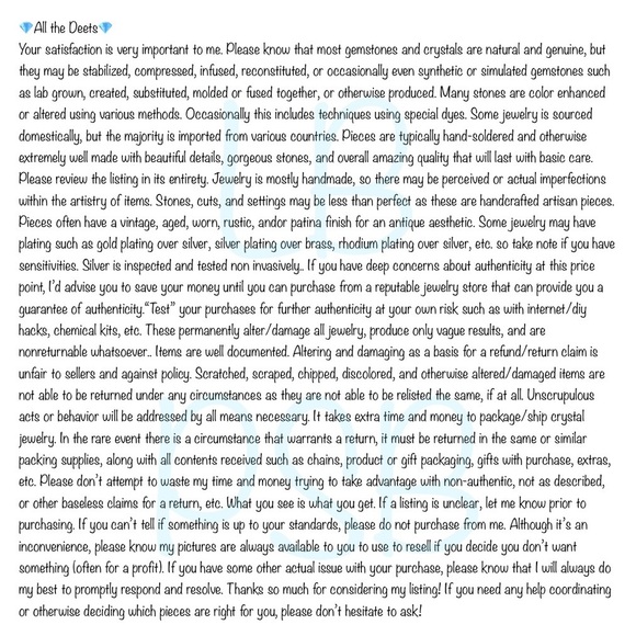 PERSIAN Turquoise Chunky Asymmetrical Gemstone Pendant Necklace Silver 925 New - Picture 10 of 11